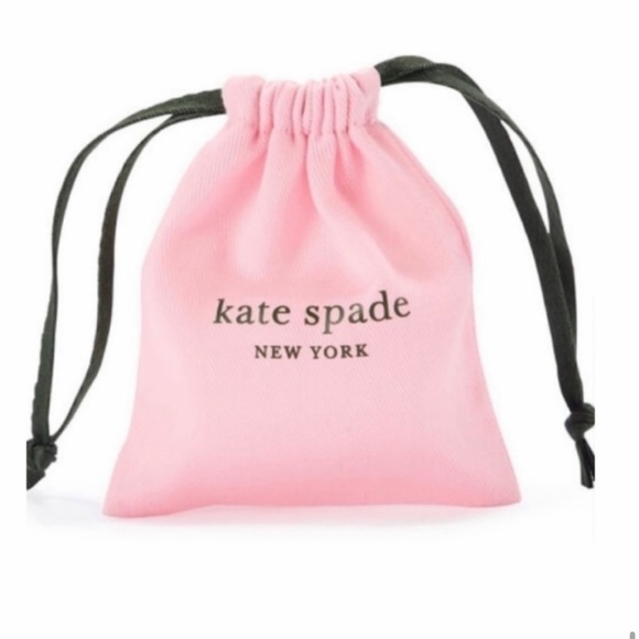 NWT kate spade ♠️ Black Gold Glitter
Squared Away Earrings - Picture 8 of 9